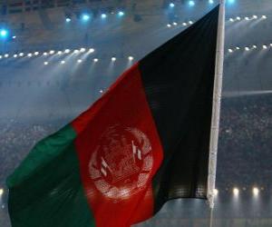 пазл Флаг Афганистана